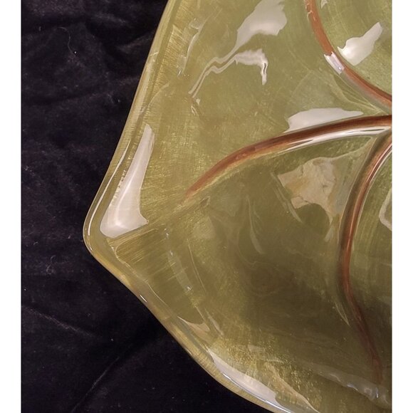 Vintage Home Trends "Tahitian Leaf" XL Serving Bowl - Picture 16 of 16